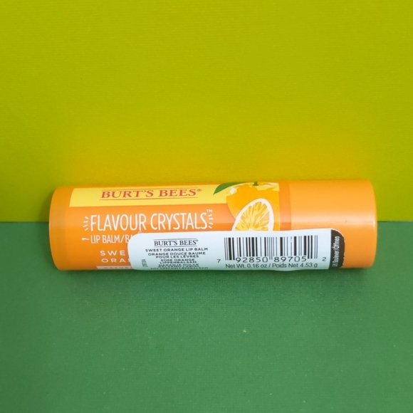 Burt's Bees Flavor Crystals Lip Balm: Orange - Picture 2 of 3
